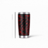 20oz Stainless Tumbler w/ Magnet Sliding Lid- Printed direct to Tumbler 872