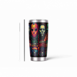 20oz Stainless Tumbler w/ Magnet Sliding Lid- Printed direct to Tumbler 873