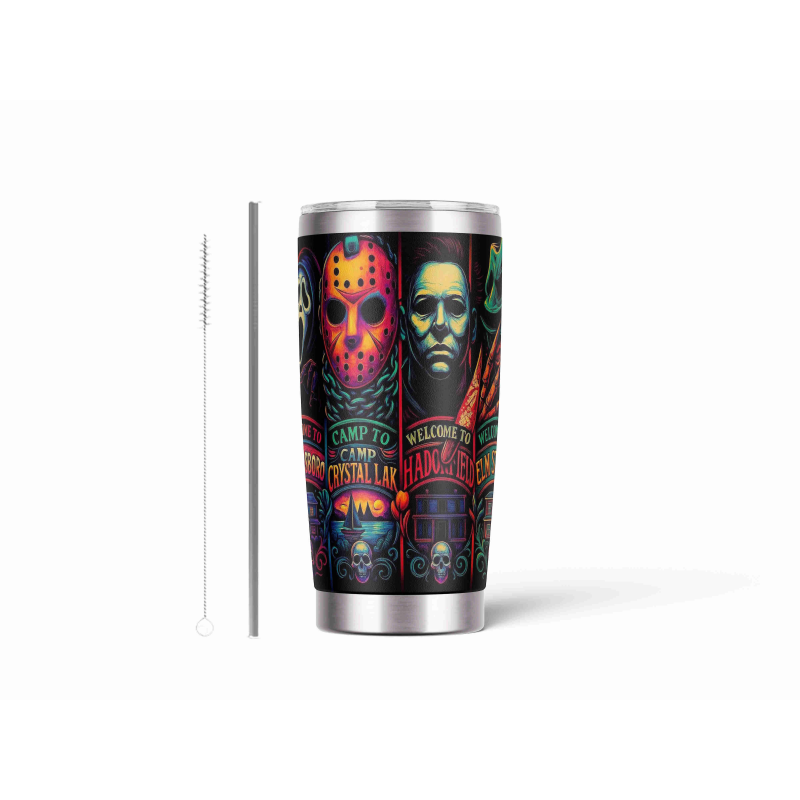 20oz Stainless Tumbler w/ Magnet Sliding Lid- Printed direct to Tumbler 873