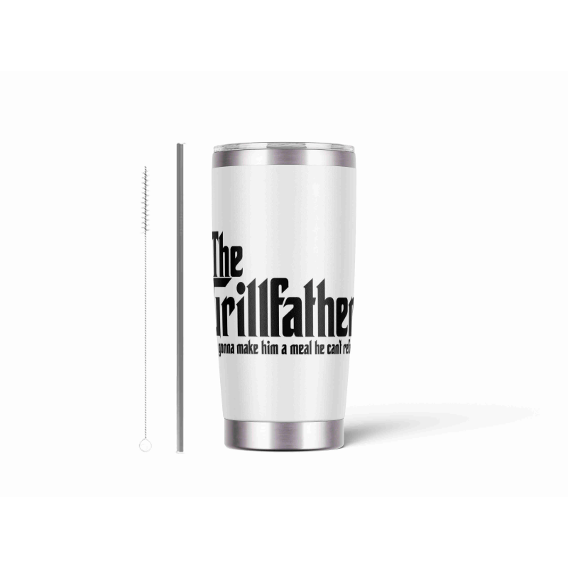 20oz Stainless Tumbler w/ Magnet Sliding Lid- Printed direct to Tumbler 874