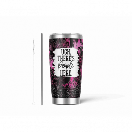 20oz Stainless Tumbler w/ Magnet Sliding Lid- Printed direct to Tumbler 875