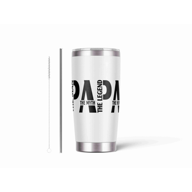 20oz Stainless Tumbler w/ Magnet Sliding Lid- Printed direct to Tumbler 877