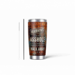 20oz Stainless Tumbler w/ Magnet Sliding Lid- Printed direct to Tumbler 878