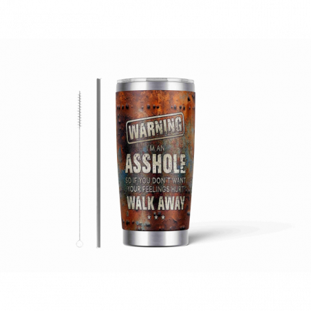 20oz Stainless Tumbler w/ Magnet Sliding Lid- Printed direct to Tumbler 878