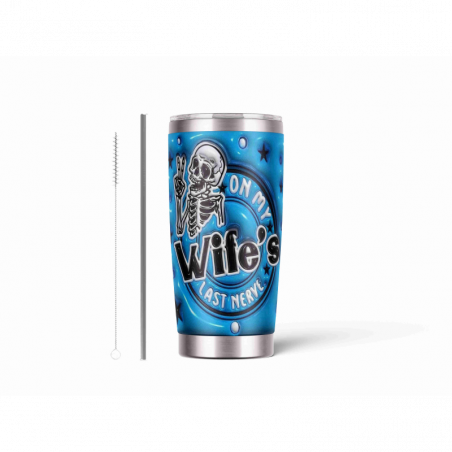 20oz Stainless Tumbler w/ Magnet Sliding Lid- Printed direct to Tumbler 882