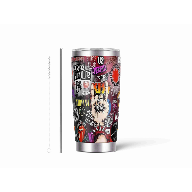 20oz Stainless Tumbler w/ Magnet Sliding Lid- Printed direct to Tumbler 883