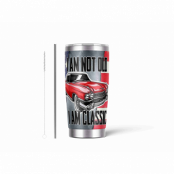 20oz Stainless Tumbler w/ Magnet Sliding Lid- Printed direct to Tumbler 885
