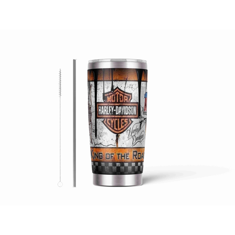 20oz Stainless Tumbler w/ Magnet Sliding Lid- Printed direct to Tumbler 887