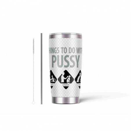 20oz Stainless Tumbler w/ Magnet Sliding Lid- Printed direct to Tumbler 889