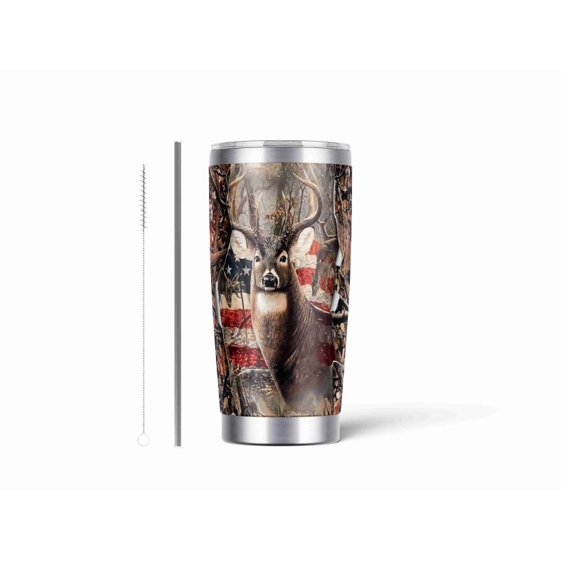 20oz Stainless Tumbler w/ Magnet Sliding Lid- Printed direct to Tumbler 892