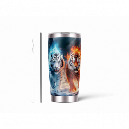 20oz Stainless Tumbler w/ Magnet Sliding Lid- Printed direct to Tumbler 902