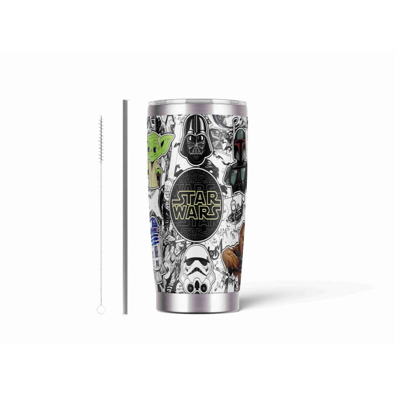 20oz Stainless Tumbler w/ Magnet Sliding Lid- Printed direct to Tumbler 906