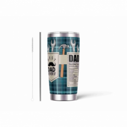 20oz Stainless Tumbler w/ Magnet Sliding Lid- Printed direct to Tumbler 915