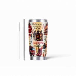 20oz Stainless Tumbler w/ Magnet Sliding Lid- Printed direct to Tumbler 917