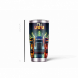 20oz Stainless Tumbler w/ Magnet Sliding Lid- Printed direct to Tumbler 920