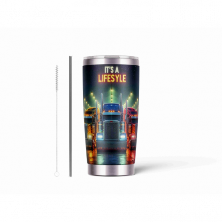 20oz Stainless Tumbler w/ Magnet Sliding Lid- Printed direct to Tumbler 920
