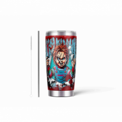 20oz Stainless Tumbler w/ Magnet Sliding Lid- Printed direct to Tumbler 923