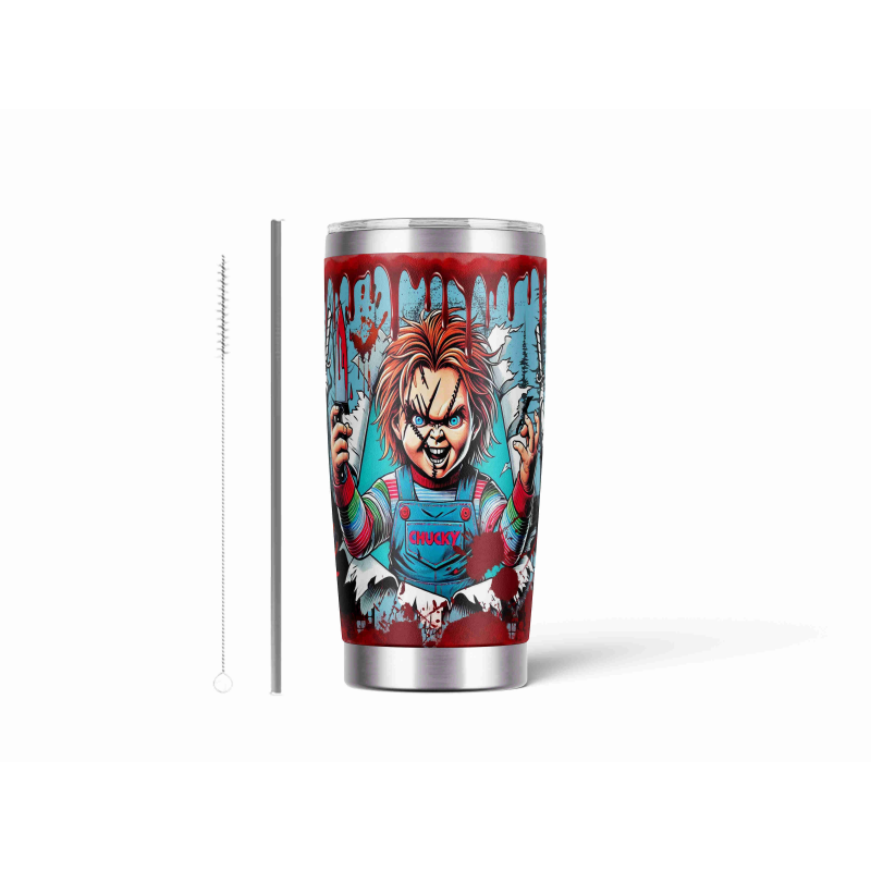 20oz Stainless Tumbler w/ Magnet Sliding Lid- Printed direct to Tumbler 923