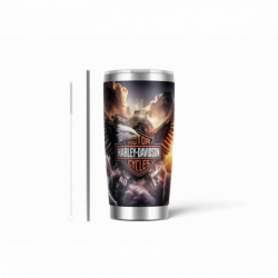 20oz Stainless Tumbler w/ Magnet Sliding Lid- Printed direct to Tumbler 924