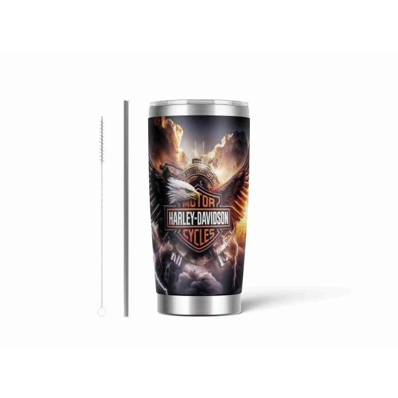 20oz Stainless Tumbler w/ Magnet Sliding Lid- Printed direct to Tumbler 924