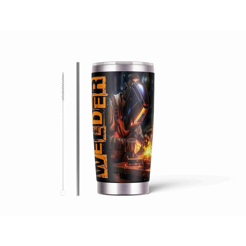 20oz Stainless Tumbler w/ Magnet Sliding Lid- Printed direct to Tumbler 926