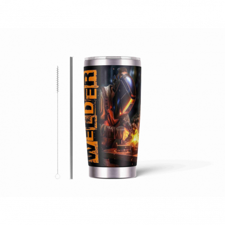 20oz Stainless Tumbler w/ Magnet Sliding Lid- Printed direct to Tumbler 926