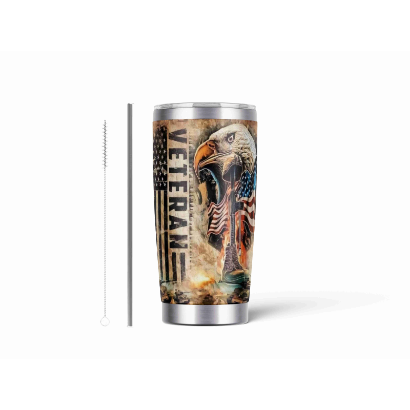 20oz Stainless Tumbler w/ Magnet Sliding Lid- Printed direct to Tumbler 927