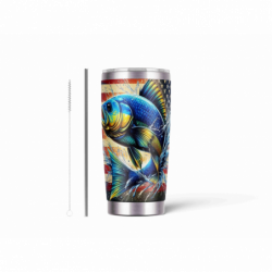20oz Stainless Tumbler w/ Magnet Sliding Lid- Printed direct to Tumbler 929
