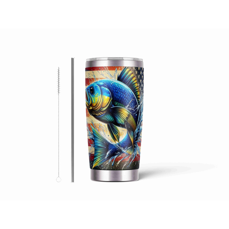 20oz Stainless Tumbler w/ Magnet Sliding Lid- Printed direct to Tumbler 929