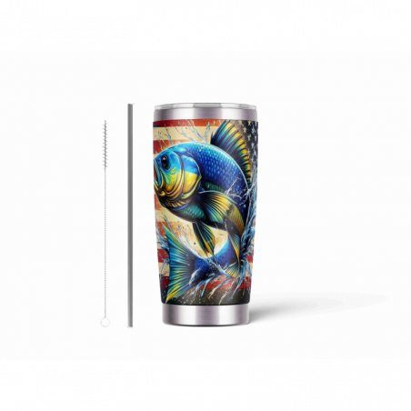 20oz Stainless Tumbler w/ Magnet Sliding Lid- Printed direct to Tumbler 929