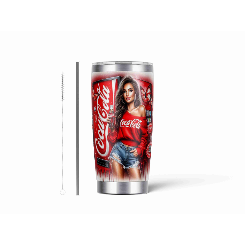 20oz Stainless Tumbler w/ Magnet Sliding Lid- Printed direct to Tumbler 936