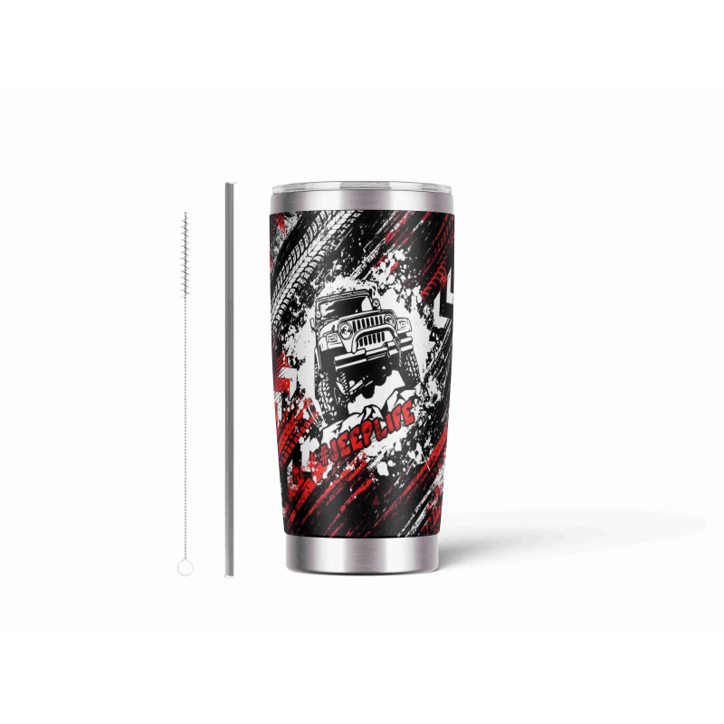 20oz Stainless Tumbler w/ Magnet Sliding Lid- Printed direct to Tumbler 939
