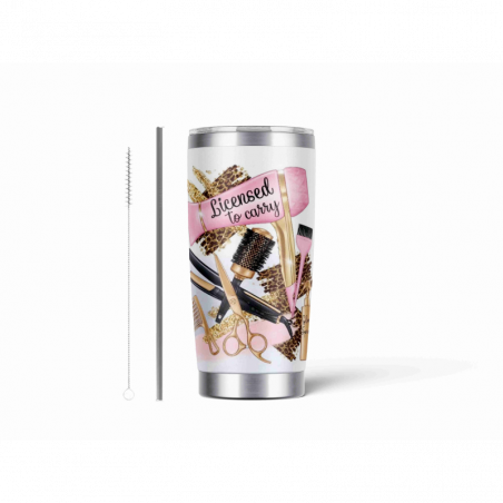 20oz Stainless Tumbler w/ Magnet Sliding Lid- Printed direct to Tumbler 941