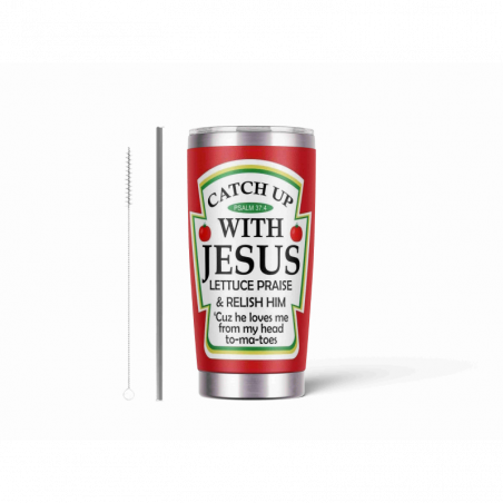 20oz Stainless Tumbler w/ Magnet Sliding Lid- Printed direct to Tumbler 943