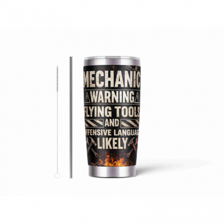 20oz Stainless Tumbler w/ Magnet Sliding Lid- Printed direct to Tumbler 945