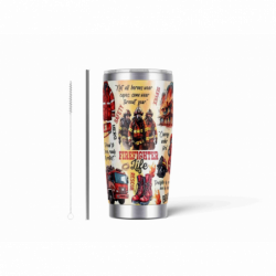 20oz Stainless Tumbler w/ Magnet Sliding Lid- Printed direct to Tumbler 952