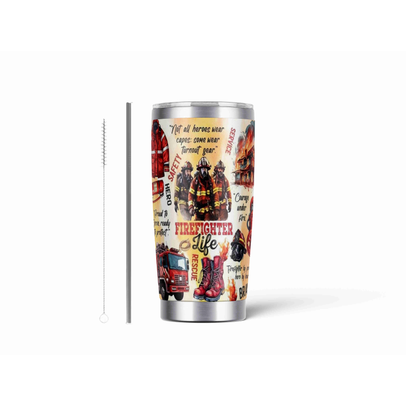 20oz Stainless Tumbler w/ Magnet Sliding Lid- Printed direct to Tumbler 952