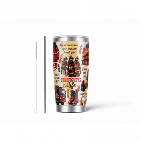 20oz Stainless Tumbler w/ Magnet Sliding Lid- Printed direct to Tumbler 952