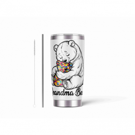 20oz Stainless Tumbler w/ Magnet Sliding Lid- Printed direct to Tumbler 955