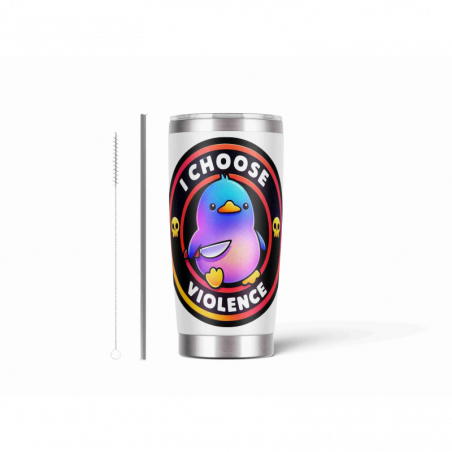 20oz Stainless Tumbler w/ Magnet Sliding Lid- Printed direct to Tumbler 957