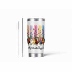 20oz Stainless Tumbler w/ Magnet Sliding Lid- Printed direct to Tumbler 958