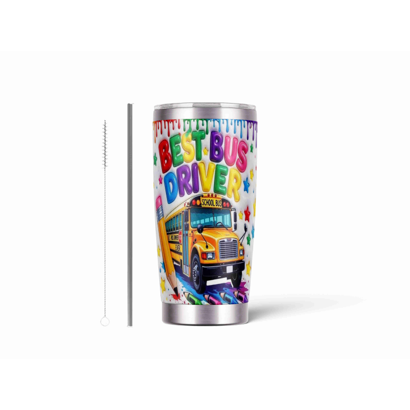 20oz Stainless Tumbler w/ Magnet Sliding Lid- Printed direct to Tumbler 962