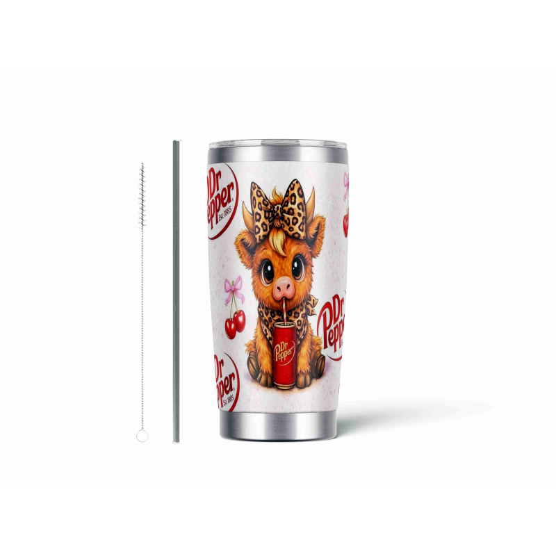 20oz Stainless Tumbler w/ Magnet Sliding Lid- Printed direct to Tumbler 964