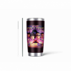 20oz Stainless Tumbler w/ Magnet Sliding Lid- Printed direct to Tumbler 966