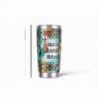 20oz Stainless Tumbler w/ Magnet Sliding Lid- Printed direct to Tumbler 968