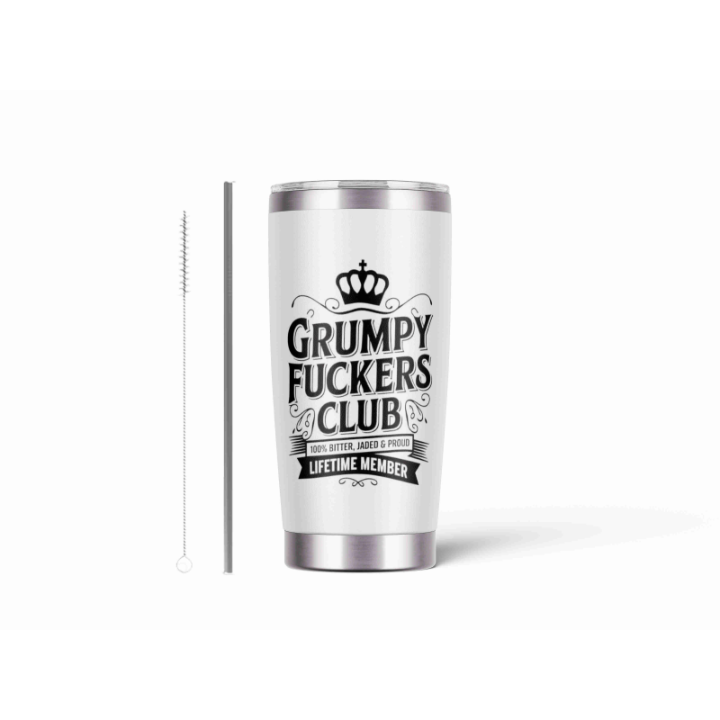 20oz Stainless Tumbler w/ Magnet Sliding Lid- Printed direct to Tumbler 972