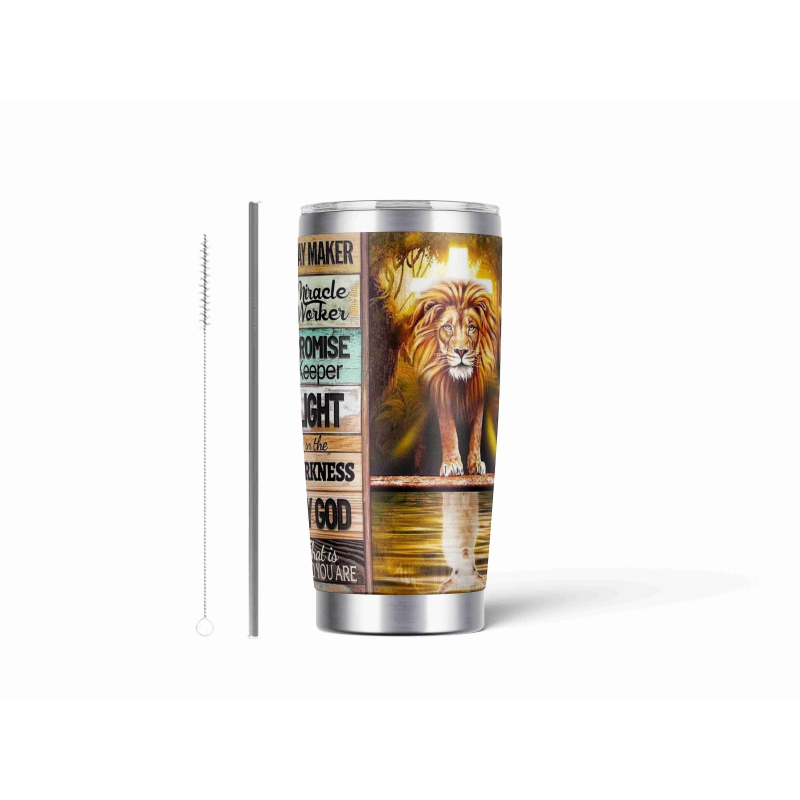 20oz Stainless Tumbler w/ Magnet Sliding Lid- Printed direct to Tumbler 974