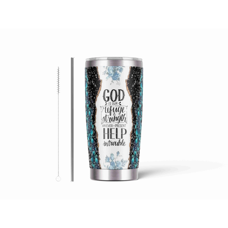 20oz Stainless Tumbler w/ Magnet Sliding Lid- Printed direct to Tumbler 977