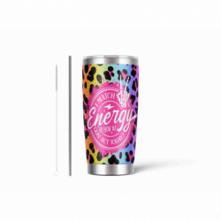 20oz Stainless Tumbler w/ Magnet Sliding Lid- Printed direct to Tumbler 984