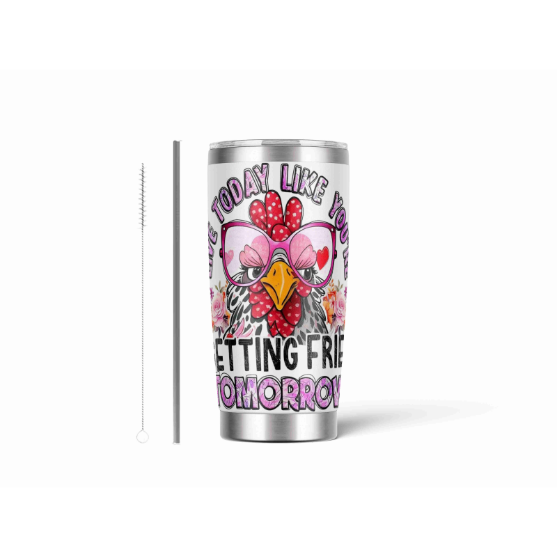 20oz Stainless Tumbler w/ Magnet Sliding Lid- Printed direct to Tumbler 991